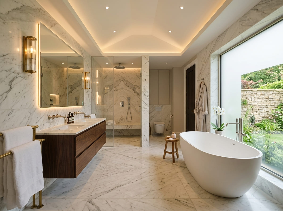 Custom Bathroom Renovation in Cunningham